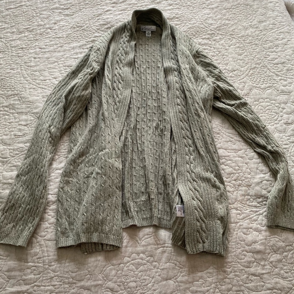 Kim Rogers Cable Knit Cardigan